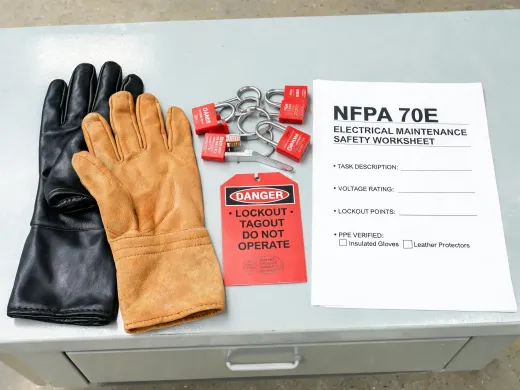 Utilities electrical glove bundle