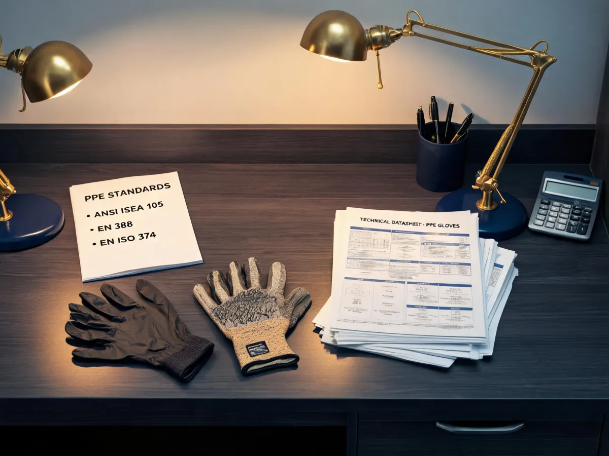 PPE standards library desk